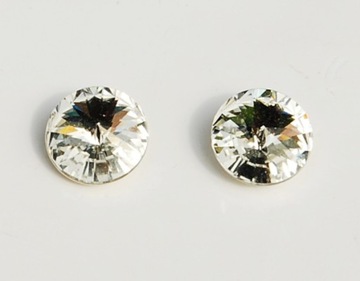 SZTYFTY RIVOLI crystal bezbarwne SWAROVSKI CRYSTALS mały kamień 8 mm