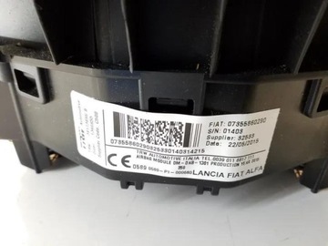 07355860290 AIRBAG ŘIDIČE 2.8 HDI 94 2015 PEUGEOT BOXER FURGON (230L)