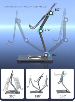 Подставка, подставка для планшета, регулируемая подставка для телефона, алюминиевый стол + БЕСПЛАТНО