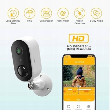 Камера на аккумуляторе Arenti GO1 + солнечная панель