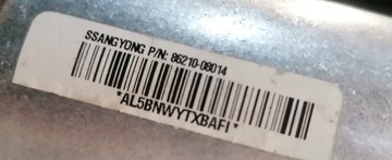 SSANGYONG REXTON 07R ULOŽENÍ SPOLUJEZDCE 86210-08014