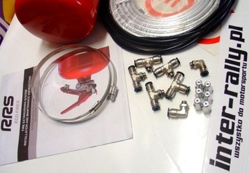 Система пожаротушения RRS FIA, механическая, сталь, 4 кг