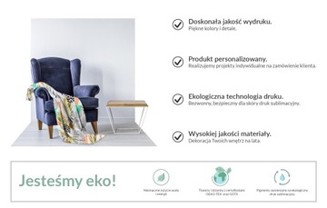 Декоративное плюшевое покрывало-плед Мультфильм коты эко