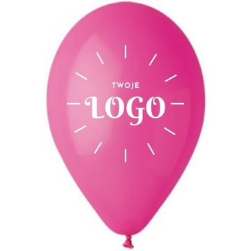 Balony z nadrukiem Balon GEMAR nadruk 1+0 300sztuk