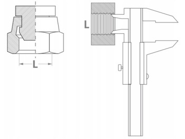 Szybkozłączka pneumatyczna RQS 26KAIW13MPX GW 1/4