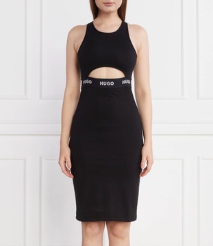 Hugo Boss sukienka na co dzień klasyczna mini rozmiar XL