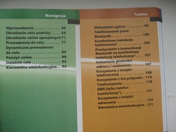 COMAND APS W169 Руководство пользователя на польском языке W245 Comand APS 08-11 красочный