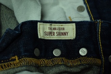 HOLLISTER SUPER SKINNY Spodnie Męskie Jeans 32X32 ''