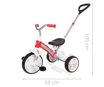 Трехколесный велосипед Qplay Elite Plus Red