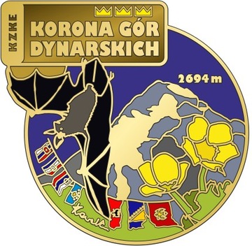 NOWOŚĆ KORONA GÓR DYNARSKICH książeczka do odznaki