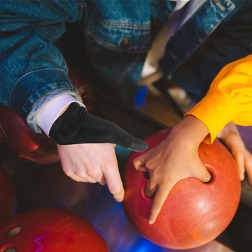 ДЫШАЩИЕ ПЕРЧАТКИ ДЛЯ БОУЛИНГА С ХОЛОДНЫМИ ПАЛЬЦАМИ