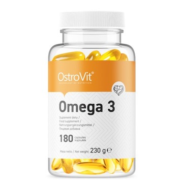 OstroVit Omega 3 EPA DHA DUŻA DAWKA 180 kapsułek