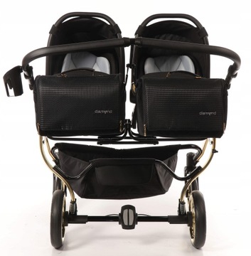 Коляска для близнецов Junama 4in1 Diamond S Line Duo V2