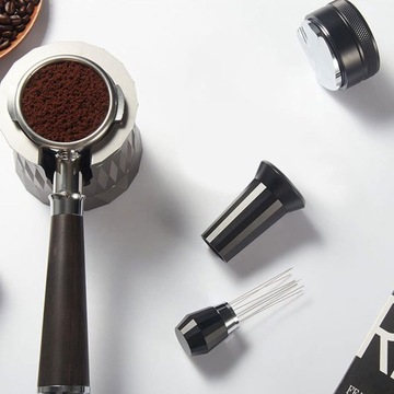 IGŁĄ DO KAWY MIESZADŁO DO ESPRESSO Z UCHWYTEM Z ALUMINIUM
