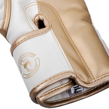 RĘKAWICE BOKSERSKIE VENUM ELITE GLOVES GOLD 16OZ