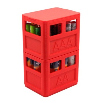 Модульный органайзер для батарейного отсека с замком - ААА
