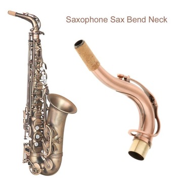 Латунь, старинный гриф для саксофона.