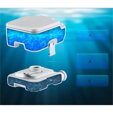 Портативный туристический туалет со смывом 10л