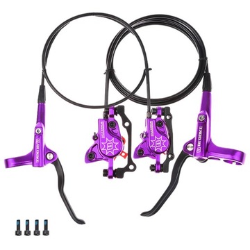 Tarcza hydrauliczna do roweru górskiego Fioletowy
