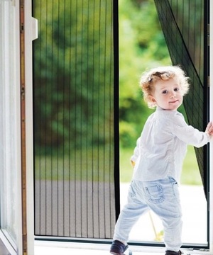 МОСКИТНАЯ СЕТКА ДЛЯ БАЛКОННЫХ ДВЕРЕЙ, МАГНИТНАЯ, С СИЛЬНЫМ МАГНИТОМ, 210x100