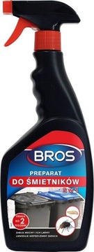 BROS PREPARAT SPRAY DO ŚMIETNIKÓW KOSZY 2w1 500ml