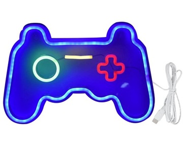 Неоновый геймпад BEDEE 40 x 28 см