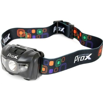 LAMPA LAMPKA PROX CZOŁOWA CYGNUS CZARNA LED +3xAAA