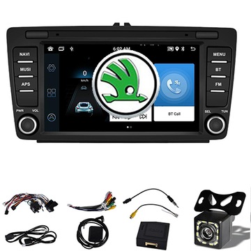 РАДИО 2DIN SKODA OCTAVIA II SUPERB RAPID GPS WIFI