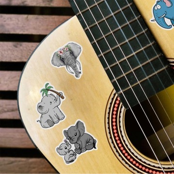 ELEPHANTS MIX НАКЛЕЙКИ ДЛЯ НОУТБУКА ПЛАНШЕТА 50 шт.