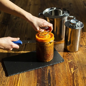 Ветчинница 1,5 + кастрюля - Комплект с водяной рубашкой