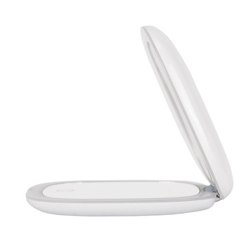 Зеркало косметическое Humanas HS-PM01 со светодиодной подсветкой - белое