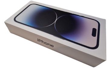 ORYGINALNE PUDEŁKO APPLE IPHONE 14 PRO SPACE BLACK czarny