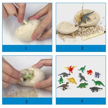 детский адвент-календарь НАБОР ИГРУШЕК ДИНОЗАВР 24 шт.