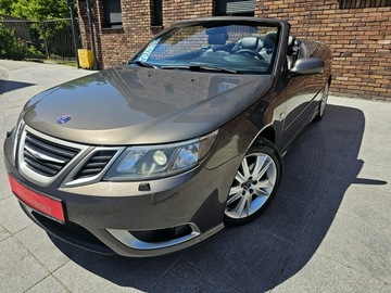 Saab 9-3 II Cabrio 1.9 TTiD PF 180KM 2008 Saab 9-3 Aero TTiD Skóry Navi Xenon Bezwypadkowy, zdjęcie 5