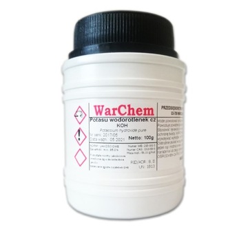 WODOROTLENEK POTASU - 100g WARCHEM [52344]
