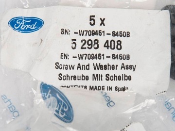 ВИНТ M4 X 1,79 X 10 КРОМКА ДВЕРИ EXPLORER KUGA