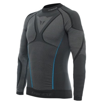 KOSZULA MOTOCYKLOWA DAINESE DRY LS CZARNA NIEBIESKA