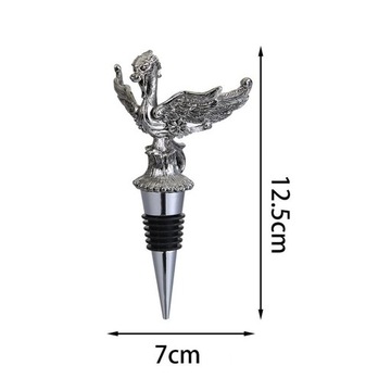 Герметик для пробок винных бутылок для животных. Герметичный DragonStopper, сплав цинка, серебро