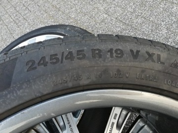 KOLA ALU RÁFKY MERCEDES TŘÍDA S 19" 245/45R19