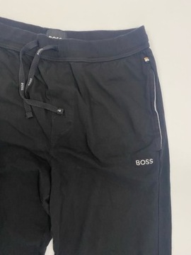 Hugo Boss spodnie piżamowe / dresowe męskie czarny