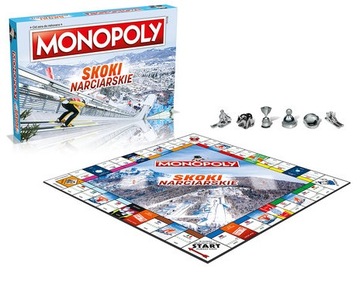 Monopoly Skoki narciarskie Ski jump gra rodzinna