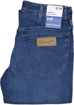 WRANGLER TEXAS heartbreaker spodnie jeansowe regular W32 L34