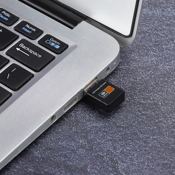 ДВУХДИАПАЗОННЫЙ WIFI USB-АДАПТЕР 2.4G-5G 600 МБ/С БЫСТРЫЙ ИНТЕРНЕТ ДЛЯ КОМПЬЮТЕРА