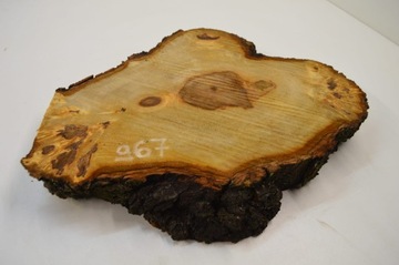 Разделочная доска для подноса ломтик каштана 46х32гр5см