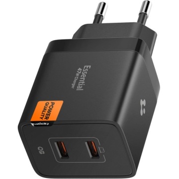 Síťová nabíječka Spigen PD3.0, Usb-c 47W, GaN, rychlá, univerzální, úzká