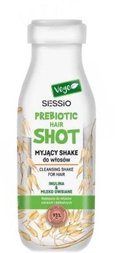 SESSIO PREBIOTIC HAIR SHOT myjący shake do włosów NISKOPOROWATYCH