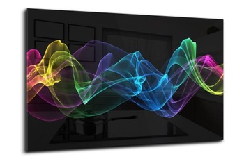 dekor szkło panel hartowany HD 90x55 abstrakcja