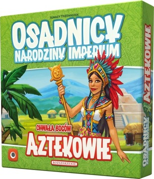 Rodzinna Gra PLANSZOWA OSADNICY Aztekowie