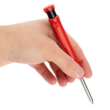 Automatyczny ołówek budowlany znacznik stolarski temperówka + wkłady