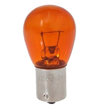 ŻARÓWKA ŻARÓWKI PY21W 12V 21W BAU15s POMARAŃCZOWA